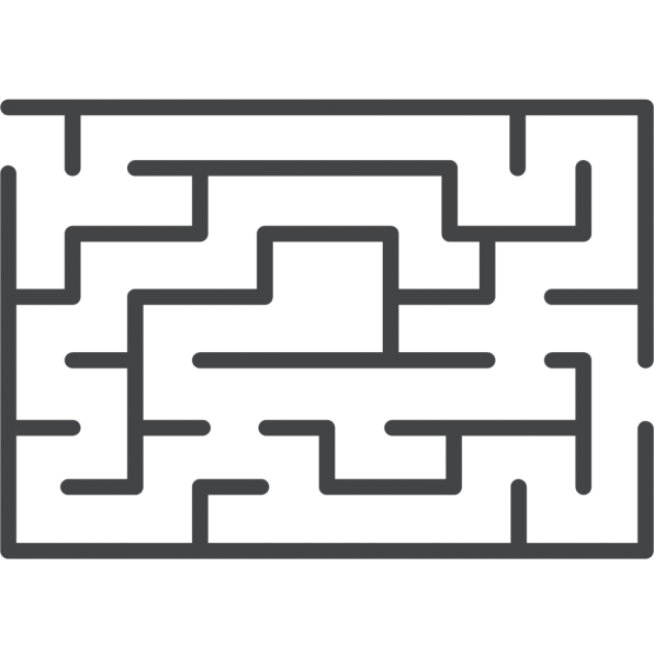 Лабиринт легкий