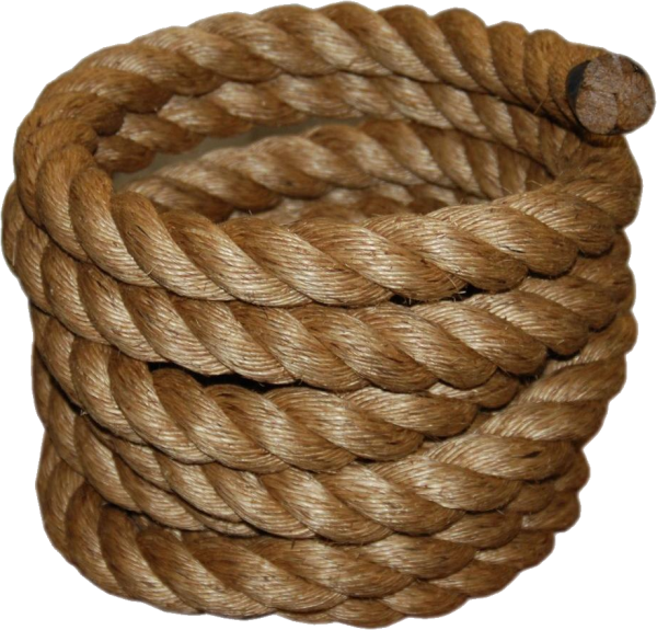 Манильская пеньковая веревка