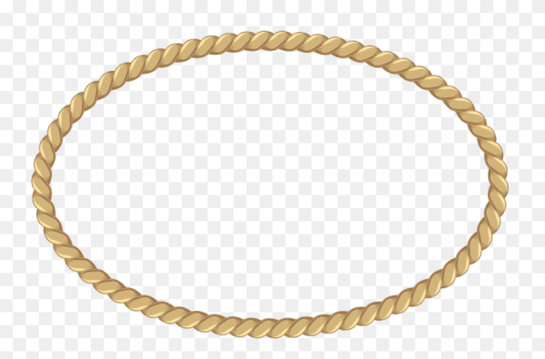 Овал из каната