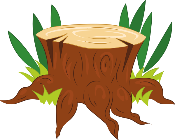 Пень для детей