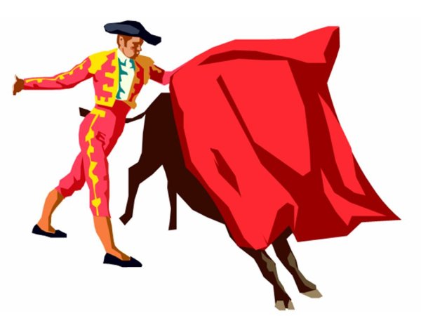 Тореадор в символах