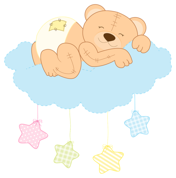 Медвежонок на облаке