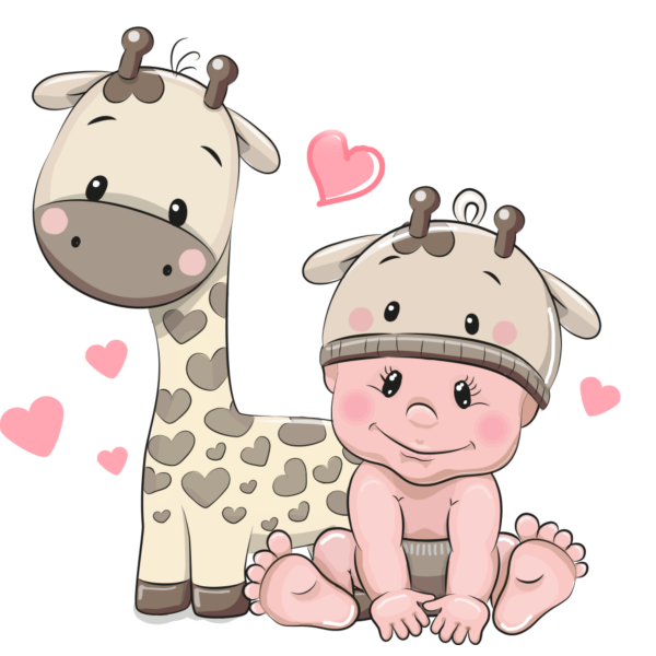 Милые мультяшные малыши