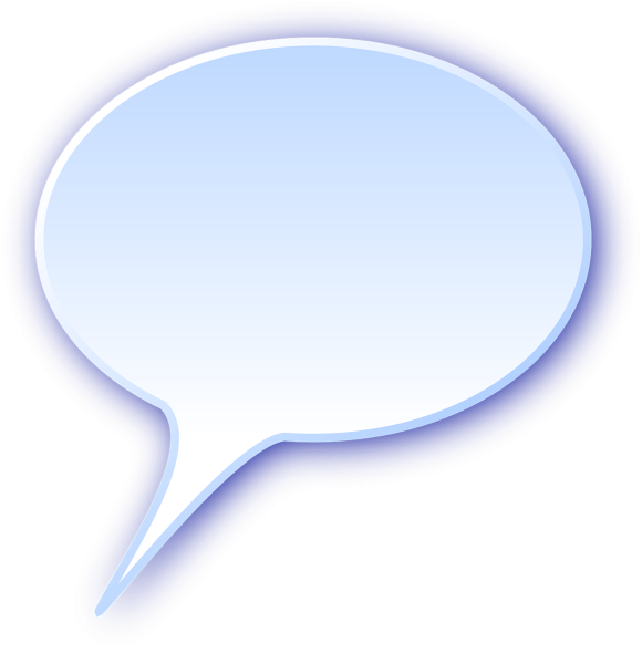 Облачко для текста на прозрачном фоне