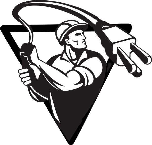 Электромонтер пиктограмма