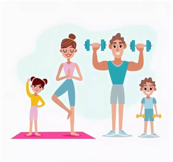 Спортивная семья