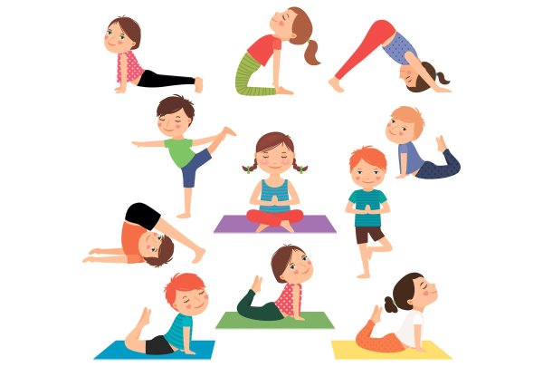 Детская йога упражнения