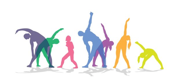 Утренняя зарядка вектор