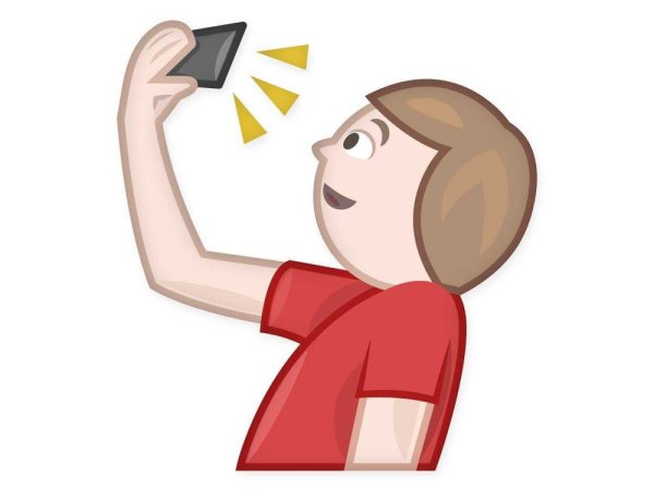 Селфи без фона