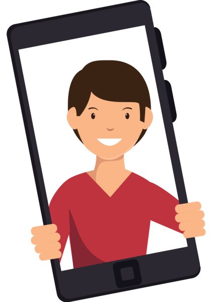 Значок селфи