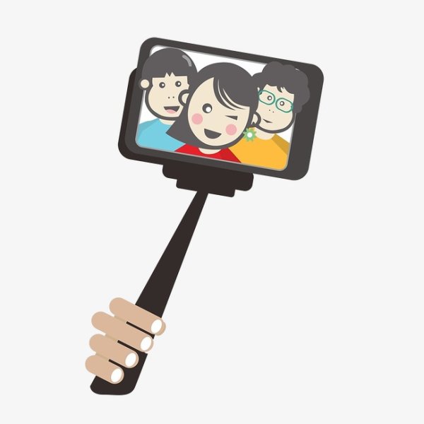 Мультяшная селфи палка