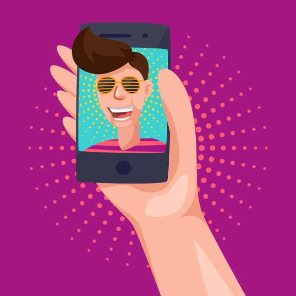 Селфи логотип