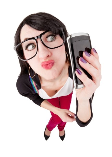 Селфи на телефон