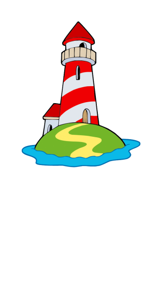 Маяк на прозрачном фоне