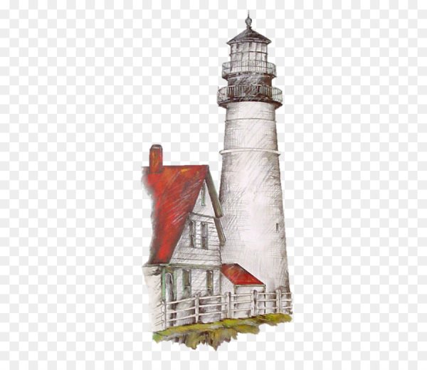 Маяк Векторная иллюстрация