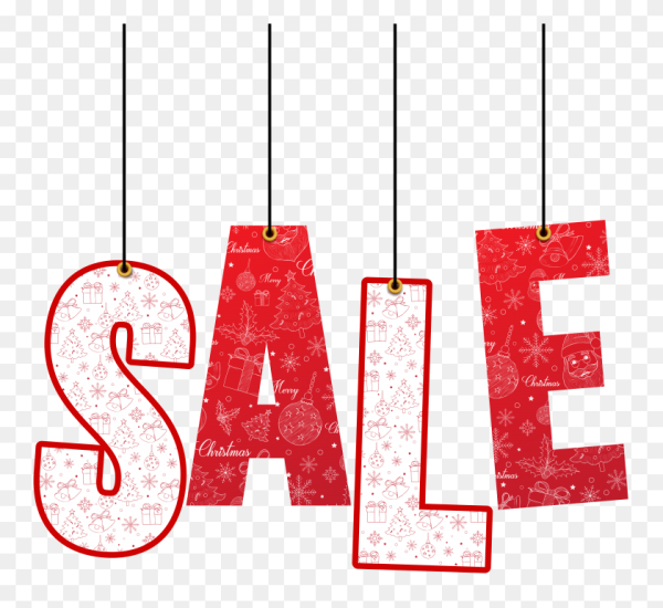 Sale на прозрачном фоне