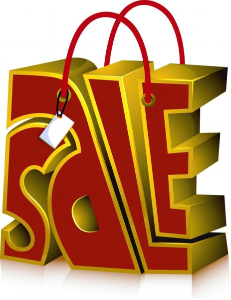 Распродажа рисунок