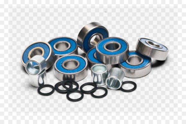 Подшипник на белом фоне