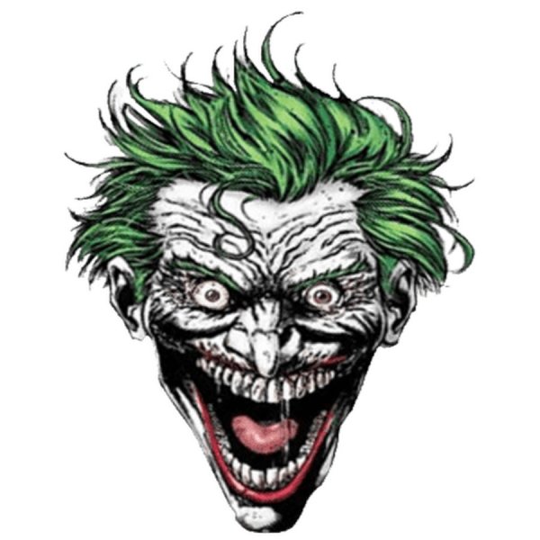 Джокер на белом фоне