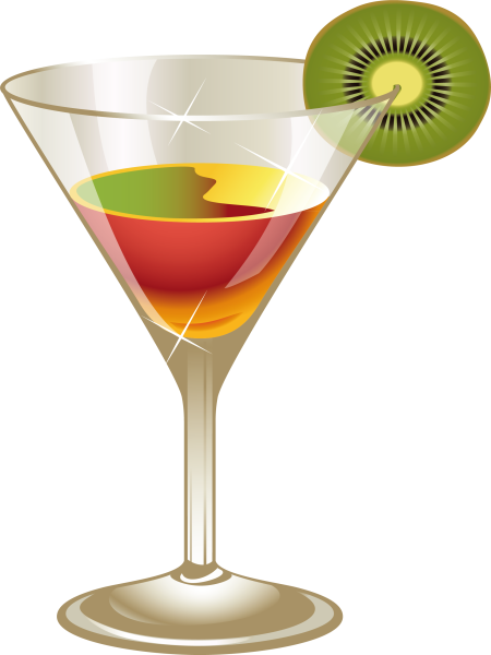 Санрайз коктейль с мартини