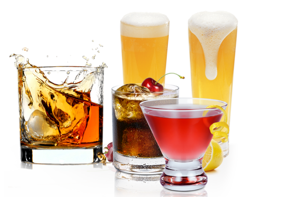 Безалкогольные напитки вектор