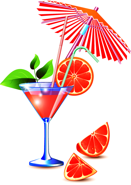 Коктейль без фона