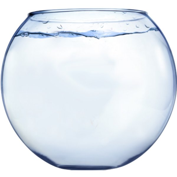 Аквариум с водой без рыбок