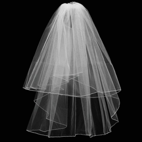 Прозрачная фата