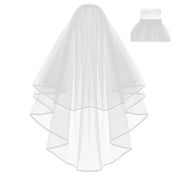 Свадебная фата на прозрачном фоне