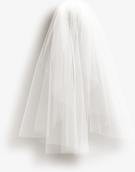 Прозрачная фата