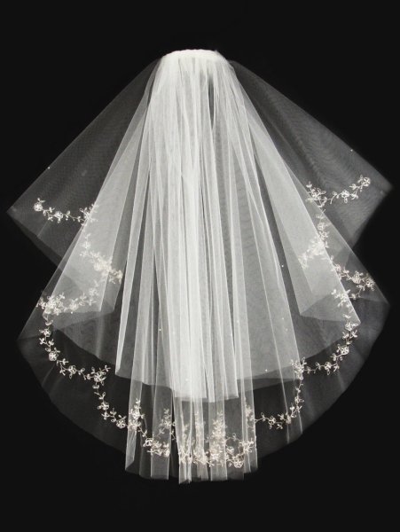 Прозрачная фата