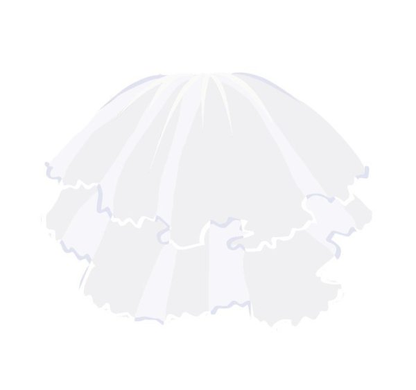 Фата для фотошопа на прозрачном фоне