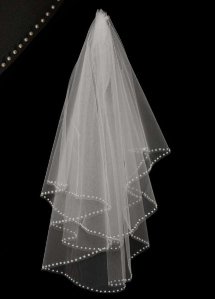 Прозрачная фата