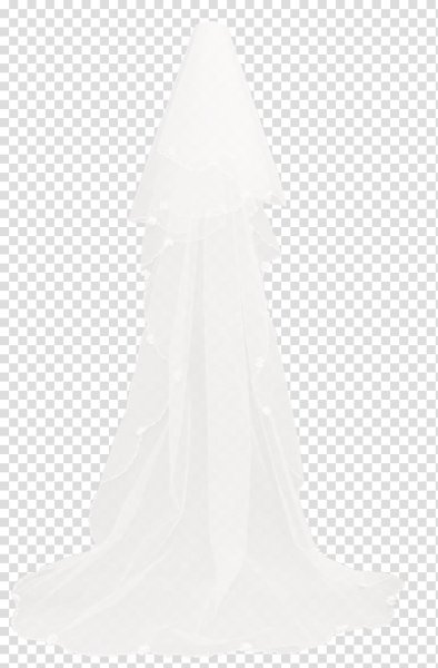 Фата для невесты на белом фоне