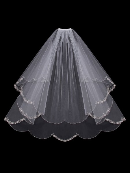 Прозрачная фата