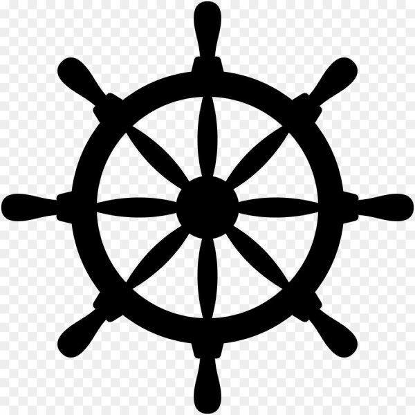 Штурвал силуэт