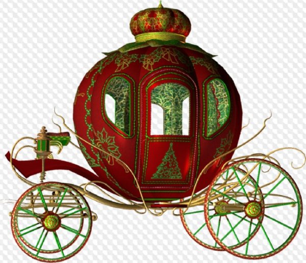 Карета на прозрачном фоне