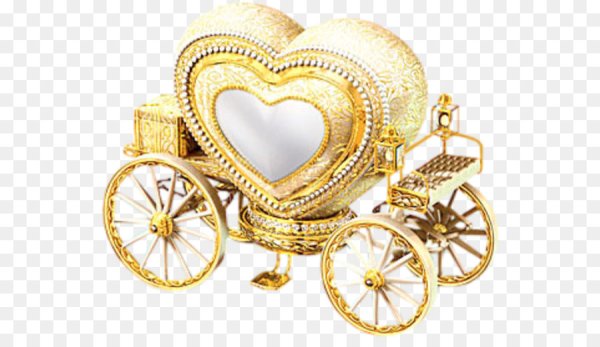 Золотая карета для свадьбы