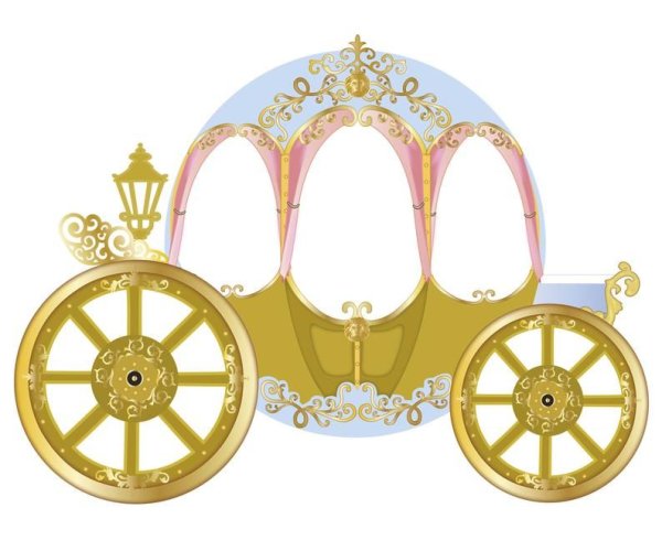 Карета мультяшная
