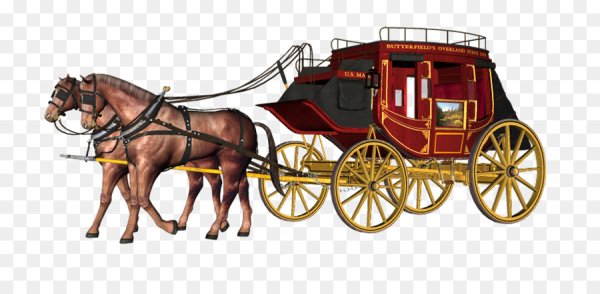 Карета на прозрачном фоне