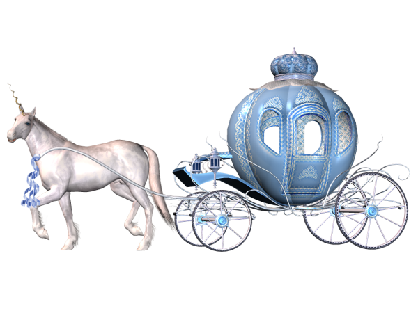 Карета голубая