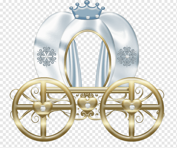 Карета на белом фоне