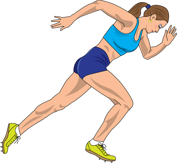 Легкая атлетика иллюстрации