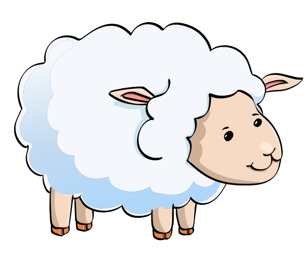 Овечки мультяшные