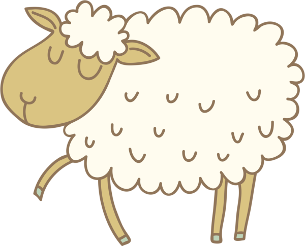 Овечка Векторная