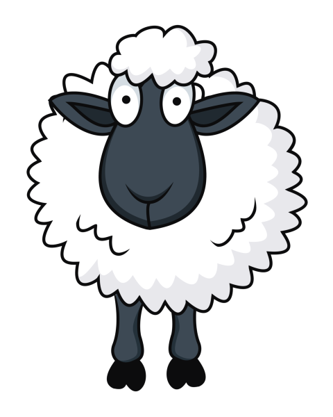 Баран мультяшный