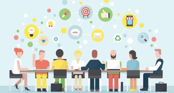 Совещание вектор