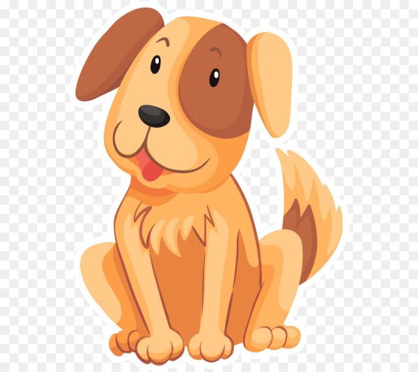 Собачка мультяшная