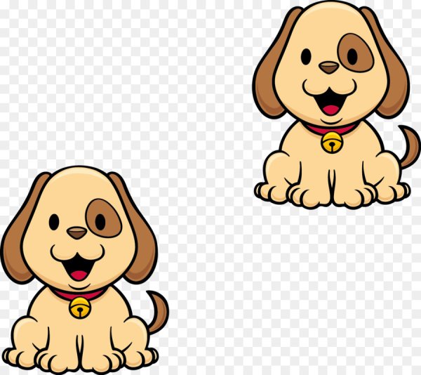 Милые собачки вектор