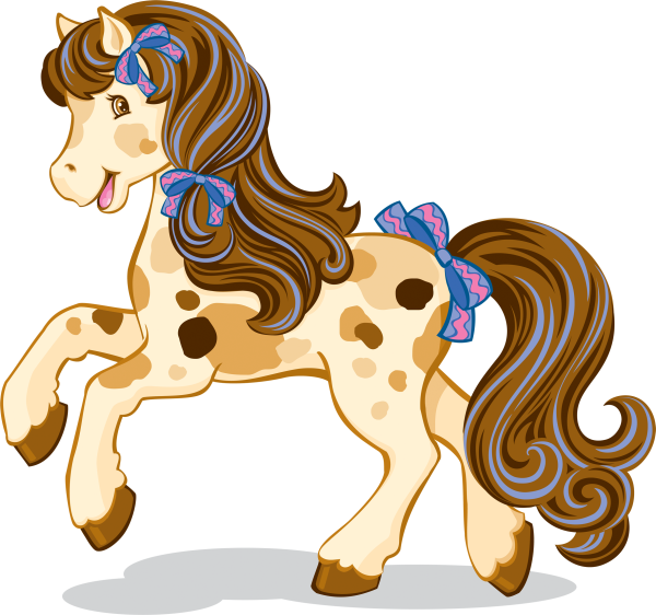 Мультяшные лошадки